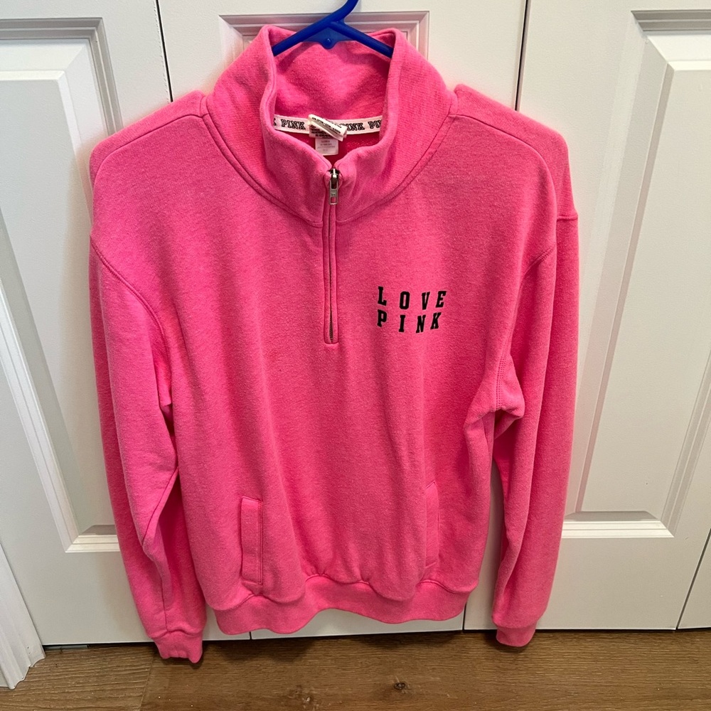 Love Pink Victoria’s Secret Quarter Zip Jacket